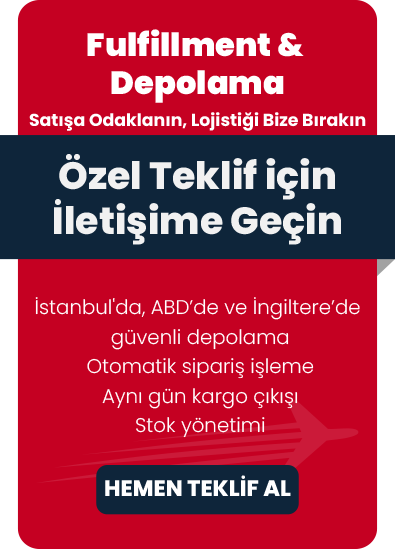 Depolama ve sipariş hazırlama süreçleriniz tamamlandıktan sonra, UPS Express 1-Day ile gönderileriniz ertesi gün alıcısına ulaştırılır. Fulfillment operasyonlarında hız gerektiren kampanya, VIP müşteri ve acil siparişler için ideal çözümdür.